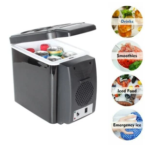 12V Mini Kühlschrank Bar 6L Kühl Box Auto Party Gefrier Schrank Camping Picknick - Bild 1 von 22