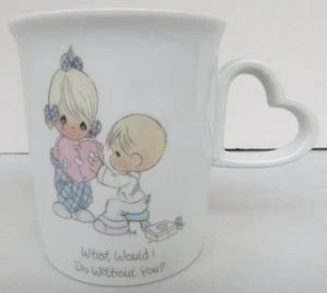 Precious Moments 1985 - What Would I Do Without You Coffee Tea Cup Mug - Bild 1 von 6