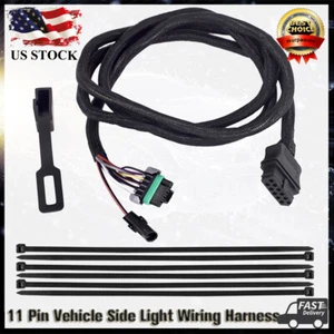 11 Pin Vehicle Side Light Harness Replaces Western 26357 Fisher 22413 - Picture 1 of 16