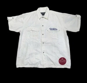 Marc Buchanan Pelle Pelle White 90s Short Sleeve Button up Shirt Rare - Picture 1 of 3