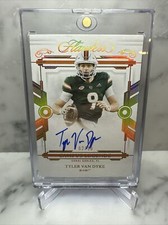 2022 Panini Flawless Tyler Van Dyke Campus Legends GOLD SSP /10 RC Rookie Miami