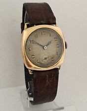 9 Karat Gold Vintage 1950s Manual winding Bernex Swiss Watch