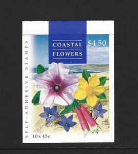AUSTRALIA 1999 $4.50 COASTAL FLOWERS BOOKLET SB129 - Picture 1 of 1