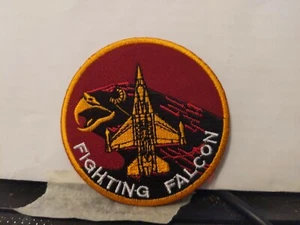 USAF, F-16 Fighting FALCON Color Round  3 x 3 inches - Picture 1 of 3