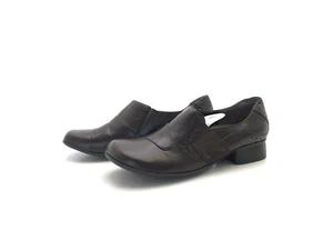 Port Louis Damen Halbschuhe Slipper Loafers Comfort Braun Gr. 39 (UK 6) - Picture 1 of 8