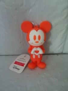 New - Hallmark / Disney - Rubber - Mickey Mouse - Heart - Christmas Ornament - Picture 1 of 1