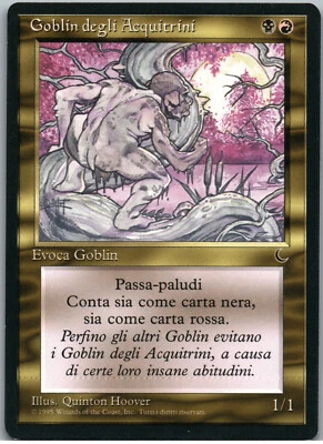 Marsh Goblins | MtG Magic The Dark | Italian ITA | NM - Image 1 of 2