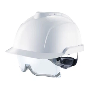 MSA Industriehelm mit Überbrille V-GARD 930 unbelüftet weiß - Bild 1 von 1