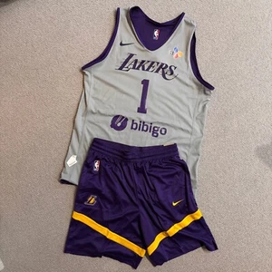BRONNY JAMES Pre-Draft Issued Jersey Lakers NBA Authentic Trikot Nike LEBRON - Bild 1 von 9