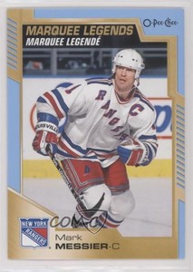 2020-21 O-Pee-Chee Marquee Legends Blue Border Mark Messier #542 HOF