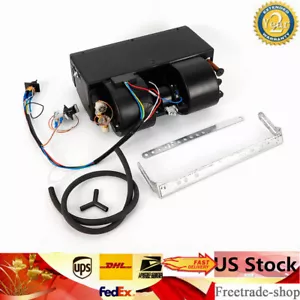 Universal Under dash 3 Speed 12V Air Conditioning Evaporator Cooling Heater Unit - Picture 1 of 21