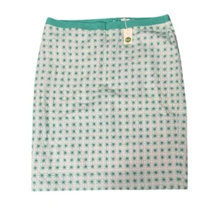 Boden Starburst Embroidered Pencil Skirt Size 16 Long - Picture 1 of 5