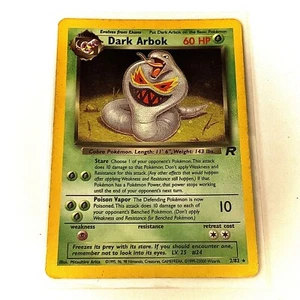 Pokémon WOTC - Dark Arbok 2/82 - Team Rocket Unlimited - Holo Rare - Picture 1 of 2