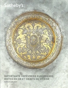 SOTHEBY’S PARIS SILVER PORTRAIT MINIATURES GOLD SNUFF BOXES Auction Catalog 2013 - Picture 1 of 1