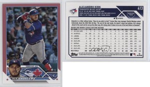2023 Topps Series 2 Mother's Day Hot Pink /50 Alejandro Kirk #413