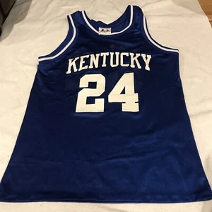 JAMAL MASHBURN KENTUCKY UNIVERSITY WILDCATS VTG LOGO ATHLETIC JERSEY USA MADE M - Picture 1 of 10