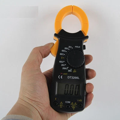 Elektronischer Tester AC DC Spannung Multimeter Mini LCD Digital Stromzange Test Messgerät  - Bild 1 von 4