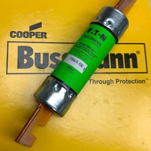 Nuevo Cooper Bussman Fusetron Energy Efficient 250Vac FRN-R-100 RK5 Fusible Caja Abierta - Imagen 1 de 2