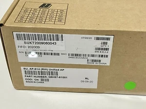 Aruba Q9H57A AP-514 (RW) Dual Radio 802.11ax External Antennas AP Support WIFI6 - Picture 1 of 4