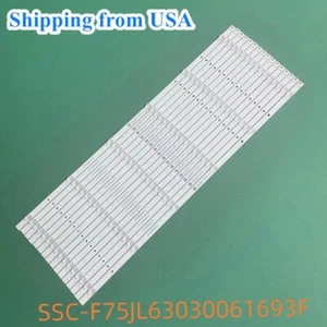 LED Backlight Strip(16) For Vizio SSC-F75JL63030061693F-REV1.2 V755-G4 SVB750A78 - Picture 1 of 8