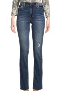 VERSAND 4 GRATIS! Kut from the Kloth - Größe 10 - BRANDNEU MIT ETIKETT - Stevie Distressed - Bild 1 von 3