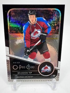 2011-12 O-Pee-Chee BLACK RAINBOW #234 Brandon Yip Avalanche /100