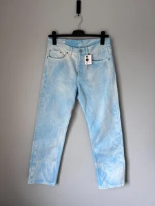 Dries van Noten Marble Jeans - Größe 32 - blau - NEU - Bild 1 von 8