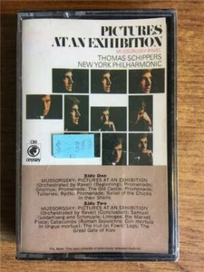 MUSSORGSKY PICTURES EXHIBITION NY PHIL. SCHIPPERS CASSETTE TAPE BARGAIN! - Bild 1 von 1