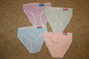 NWT Girls Greendog Panties Bikini Underwear Choice of 4 Colors XS(2-3) S(4-6) - Picture 1 of 13