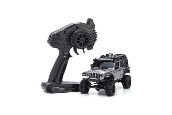 Jeep Wrangler Rubicon plateado KYO32528S Mini-Z 4X4 Foto 1 de 1