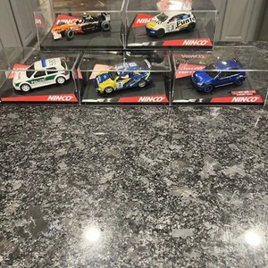5 Ninco 1/32 Slot Car. Polizei/Citreon/Cordoba/Fiat Punto/Arrows F1 #14 - Picture 1 of 11