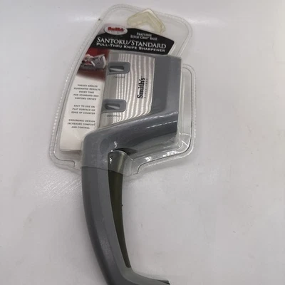 Afilador de cuchillos Smiths para cocina chef Santoku bolsillo 2 ángulos Foto 1 de 4