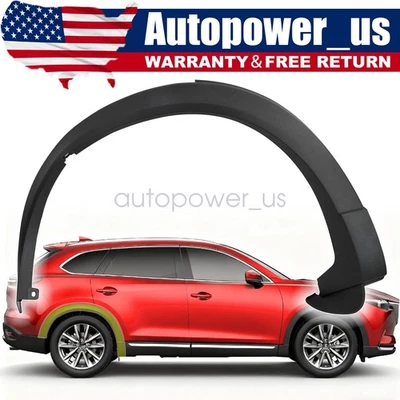 Fit Mazda CX-9 16-23 Right Rear Passenger Side Fender Opening Molding TK4851W50H - Imagem 1 de 4