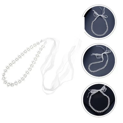 Collana a fascia per con con con ghirlanda per da 1 pc (argento) - Immagine 1 di 4
