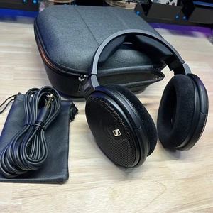 *Audífonos Sennheiser HD 660S con cable sobre la oreja audiófilos espalda abierta + estuche* - Imagen 1 de 12