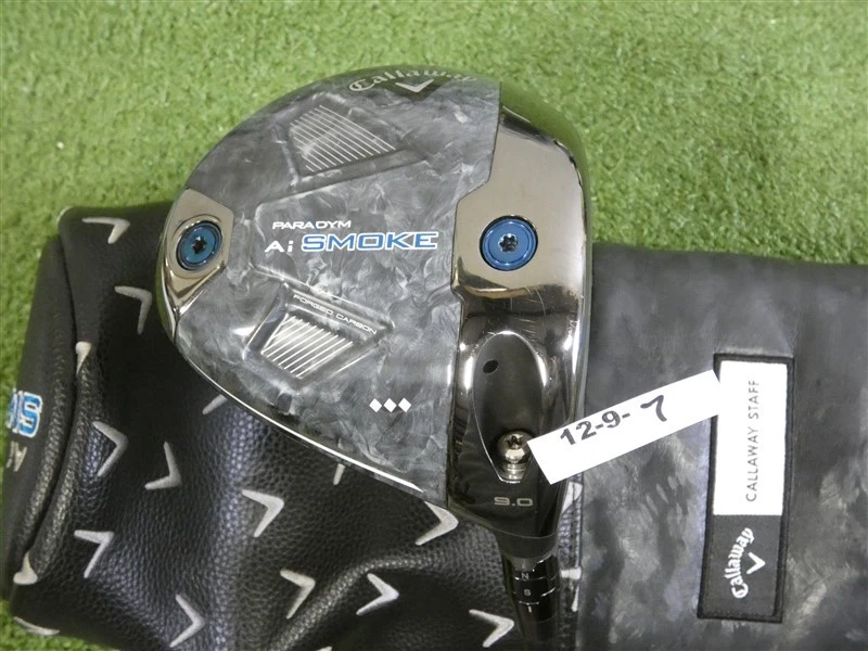Driver Callaway Paradym Ai Smoke Triple Diamond 9* Tensei AV 65 rígido com HC médio - Imagem 1 de 4