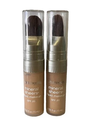 Neutrogena Mineral Sheers Liquid Makeup SPF 20, Natural Beige # 60 (Pack of 2) - Image 1 of 2