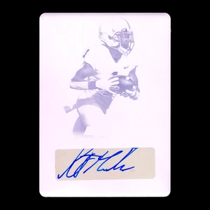 2020 Leaf Flash KJ Hamler Auto Magenta Printing Plate Broncos Penn State RC 1/1 - Picture 1 of 2