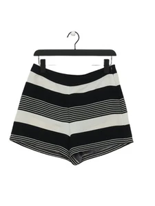 New Look Women's Shorts UK 12 Multi Striped Polyester with Elastane Mom - Picture 1 of 6