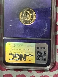 1954 Wheat PF 68 RD NGC Trader Bea Purple Core "BERT" COIN - Picture 1 of 6