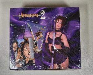 Avengelyne 1996 2 tarjetas coleccionables cromadas caja sellada prensa máxima - Imagen 1 de 6