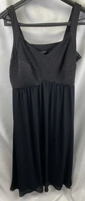 Signature by Robbie Bee Women’s 22W Black Halter Top Long Skirted Dress - Image 1 of 4