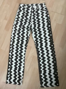 Cider black & white wavy pattern jeans 28”W - Picture 1 of 1