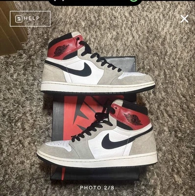 Talla 11 - Jordan 1 Retro Alto OG Gris Humo 2020 Foto 1 de 4