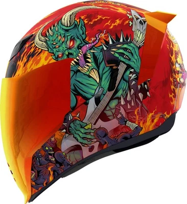 Casco de motocicleta Icon Airflite Blegh MIPS rojo Foto 1 de 4