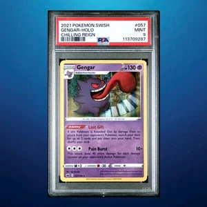GENGAR | POKÉMON REINADO ESCALOFRIANTE | 2021 | 057/198 | PSA 9 - Imagen 1 de 4