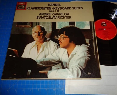 Andrei Gavrilov/Sviatoslav Richter HANDEL Keyboard Suites No.1-6 - HMV SLS 5234 Foto 1 de 2