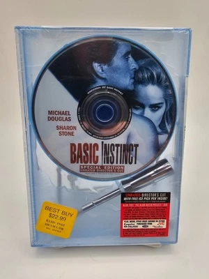 Basic Instinct (DVD, 2001) Special Edition Unrated w/Ice Pick Pen - Brand New - Image 1 of 4