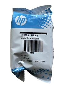 NOWY NIP Oryginalny HP 64 Tri-color - Zdjęcie 1 z 1