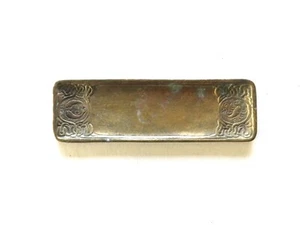Tiffany Studios New York 'Zodiac' Bronze Pen Tray Desk Accessory Scorpio Pisces - Picture 1 of 11